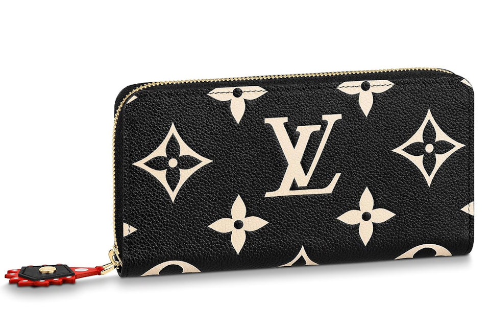 Louis Vuitton Crafty Zippy Wallet (12 Card Slot) Black in Monogram  Empreinte Cowhide Leather with Gold-tone - US