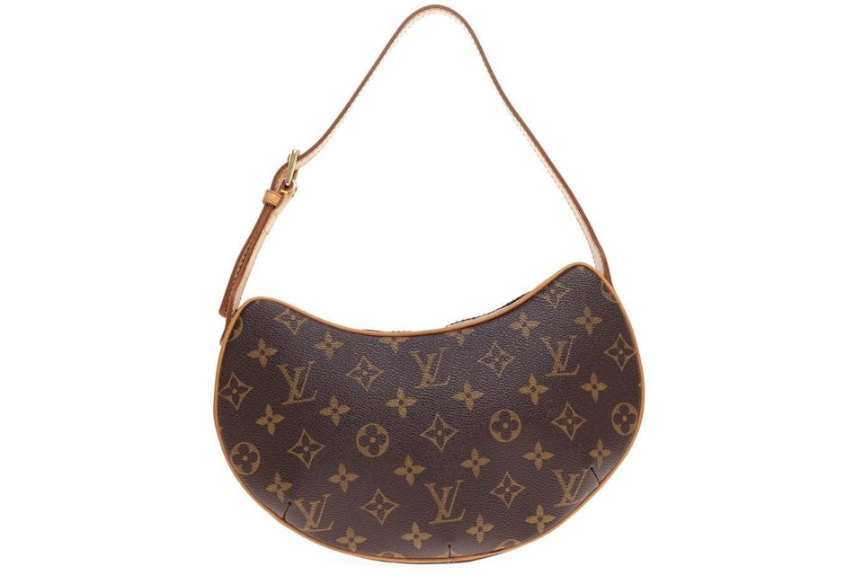 Louis Vuitton Croissant Monogram PM Brown in Coated Canvas with GOLD-TONE -  US