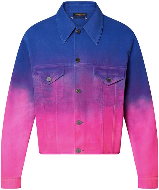 Louis Vuitton Purple Denim Jacket Virgil Abloh