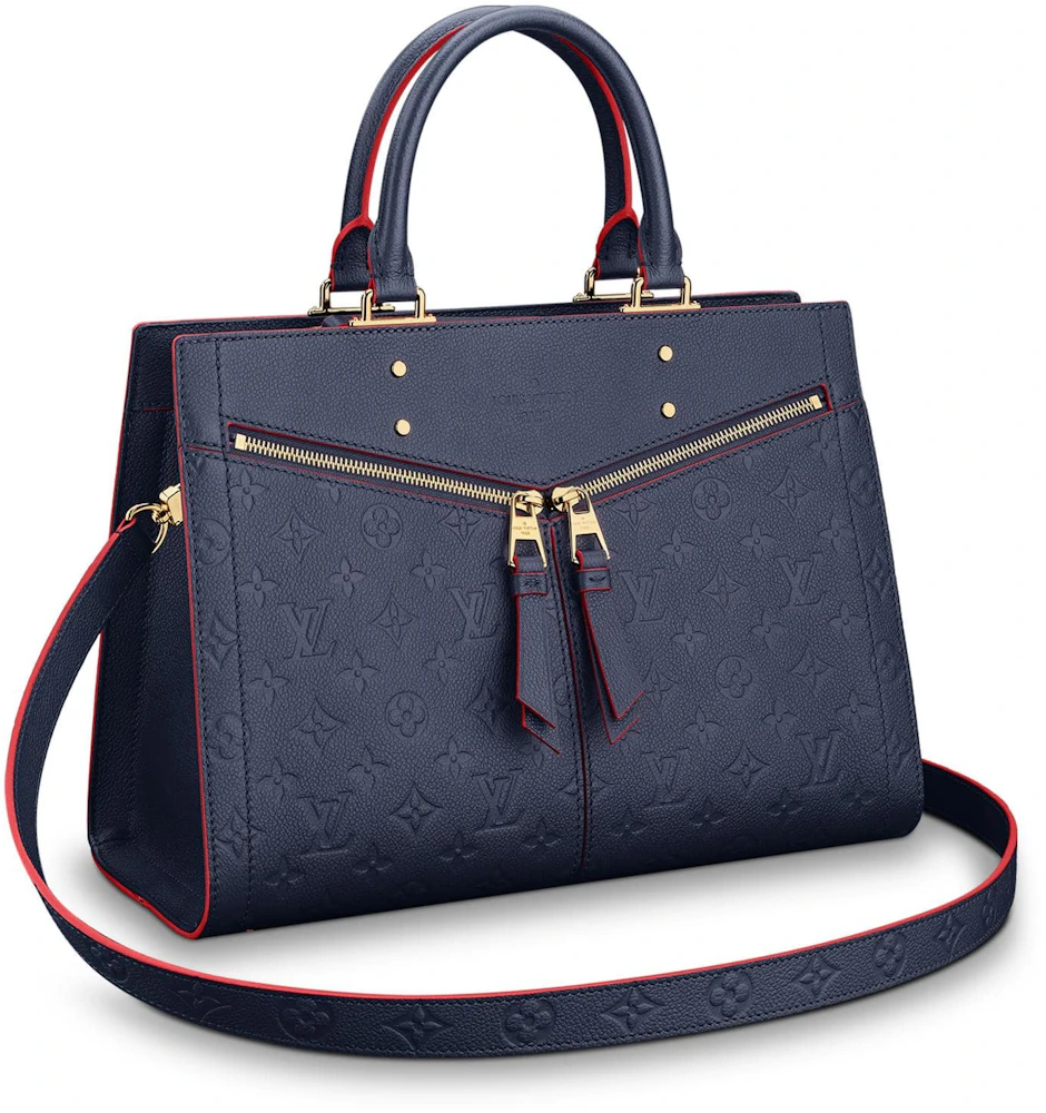 Louis Vuitton Crossbody Sully Monogram Empreinte MM Marine Rouge in Leather  with Brass - US
