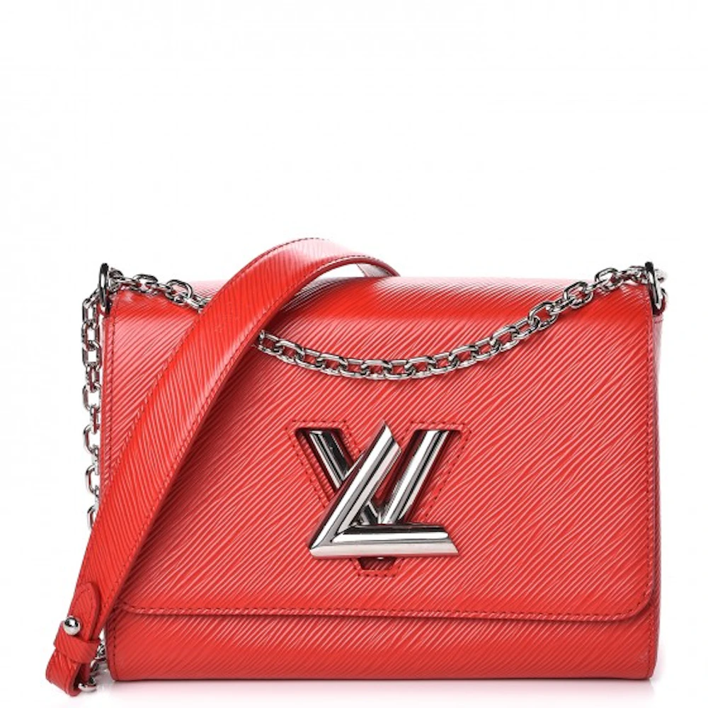 Louis Vuitton Pochette Epi MM Coquelicot in Leather with Silver-tone - US
