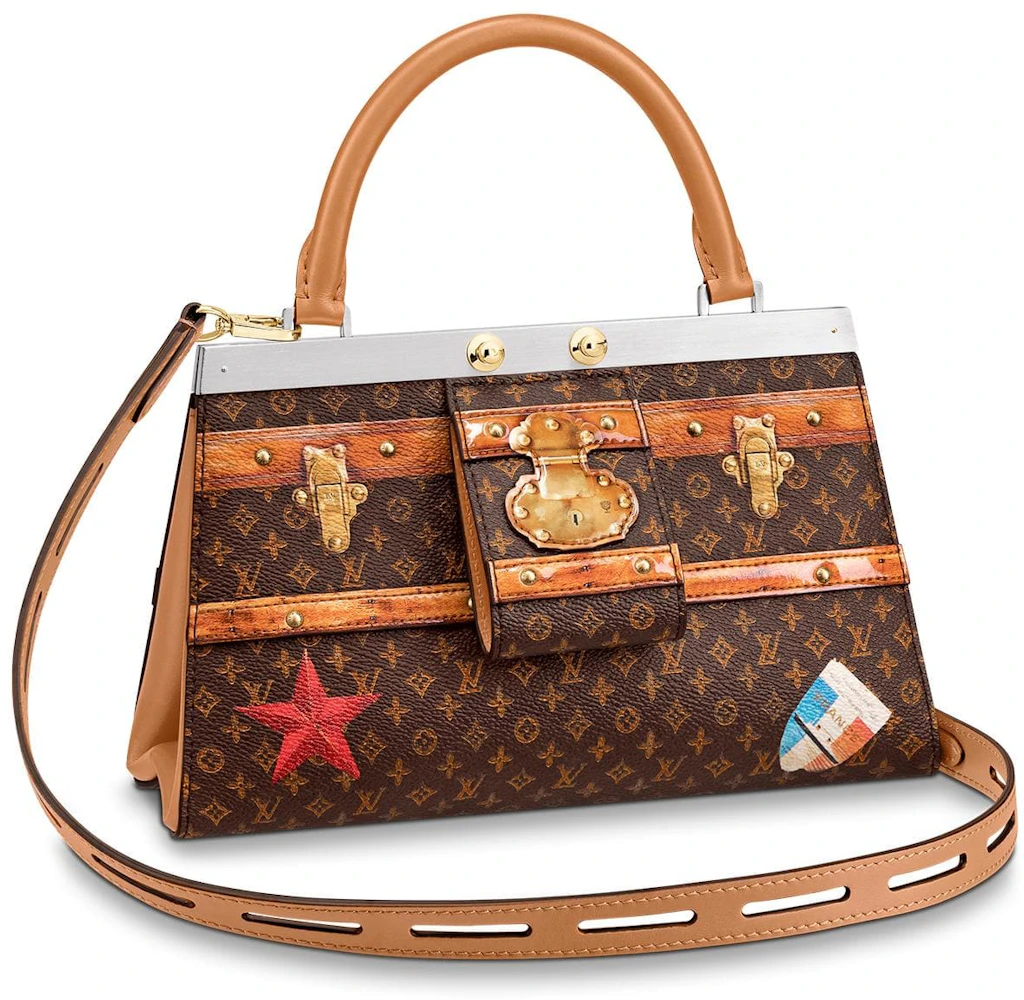 Louis Vuitton Crown Frame Monogram Time Trunk Brown in Coated Canvas with  Gold-tone - US