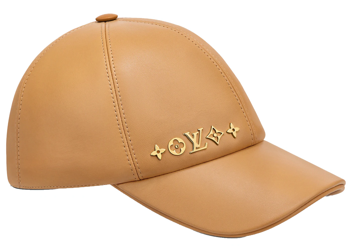 Louis Vuitton Cruiser Cap Caramel in Lambskin Leather with Gold