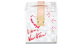 Louis Vuitton Limited Edition Cude Scott Box White