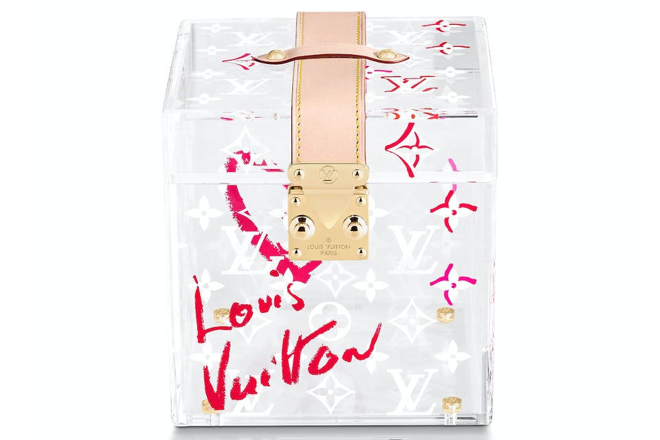 Louis Vuitton Limited Edition Cude Scott Box White in Leather with  Gold-tone - US