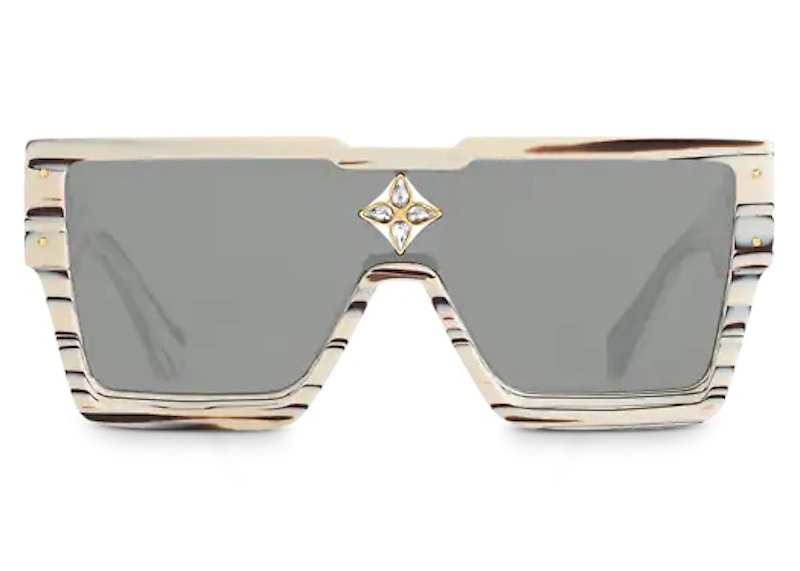 Louis Vuitton Cyclone Sunglasses Beige SS22 US