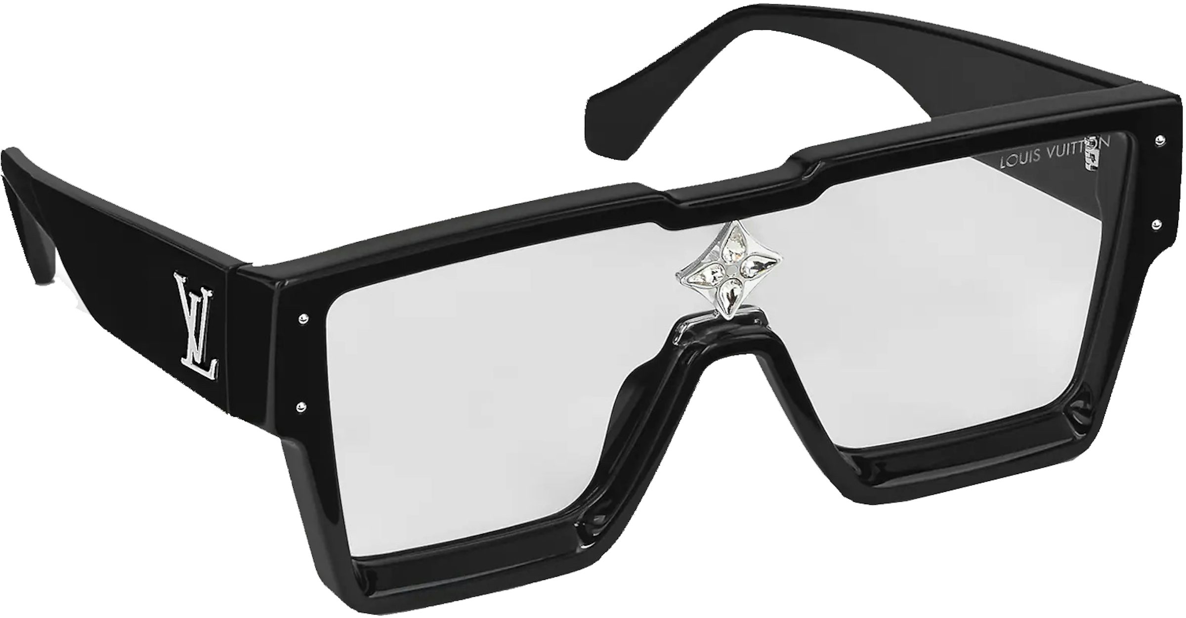 Louis Vuitton 1.1 Evidence Sport Sunglasses Black Acetate. Size U
