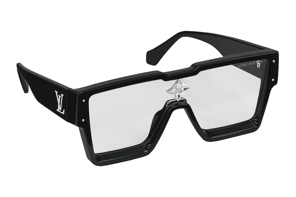 Louis Vuitton Cyclone Sunglasses Black (Z1790W/E) in Acetate with  Silver-tone - US