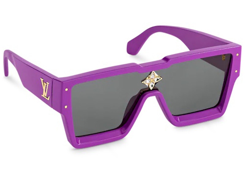 Louis Vuitton Cyclone Sunglasses Purple - SS22 - US