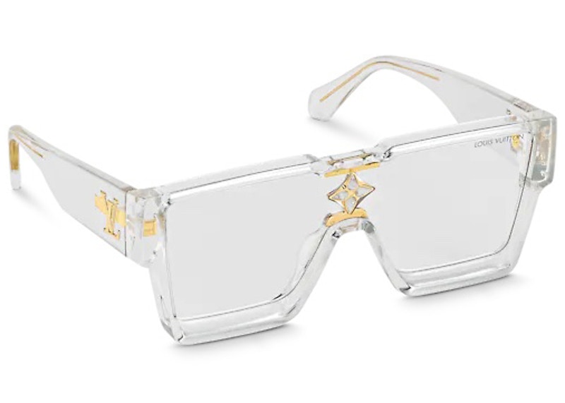 Louis Vuitton Cyclone Sunglasses Clear Multicolor Gradient (Z1832E)