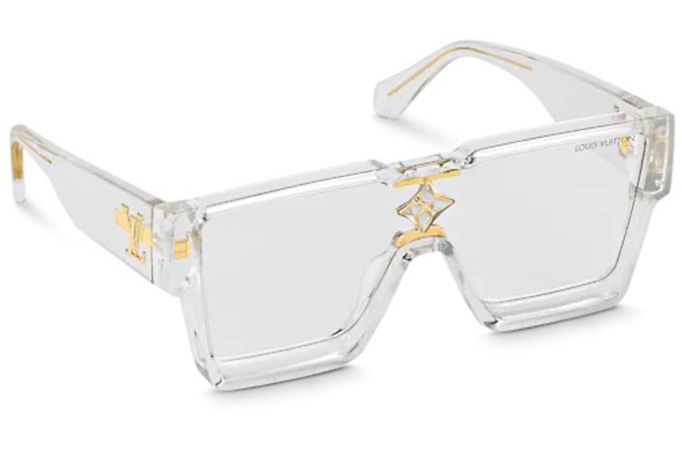 Louis Vuitton Cyclone Sunglasses Transparent