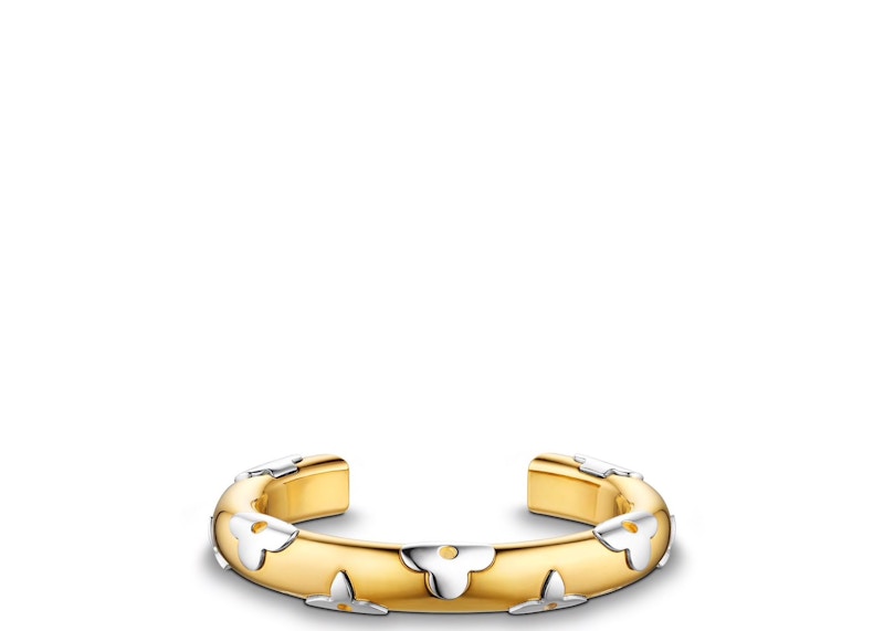 louis vuitton brass bracelet