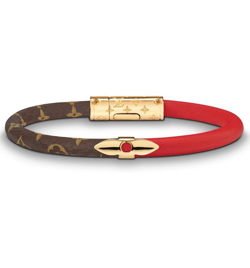 Louis Vuitton Daily Confidential Bracelet Monogram/Calfskin Brown