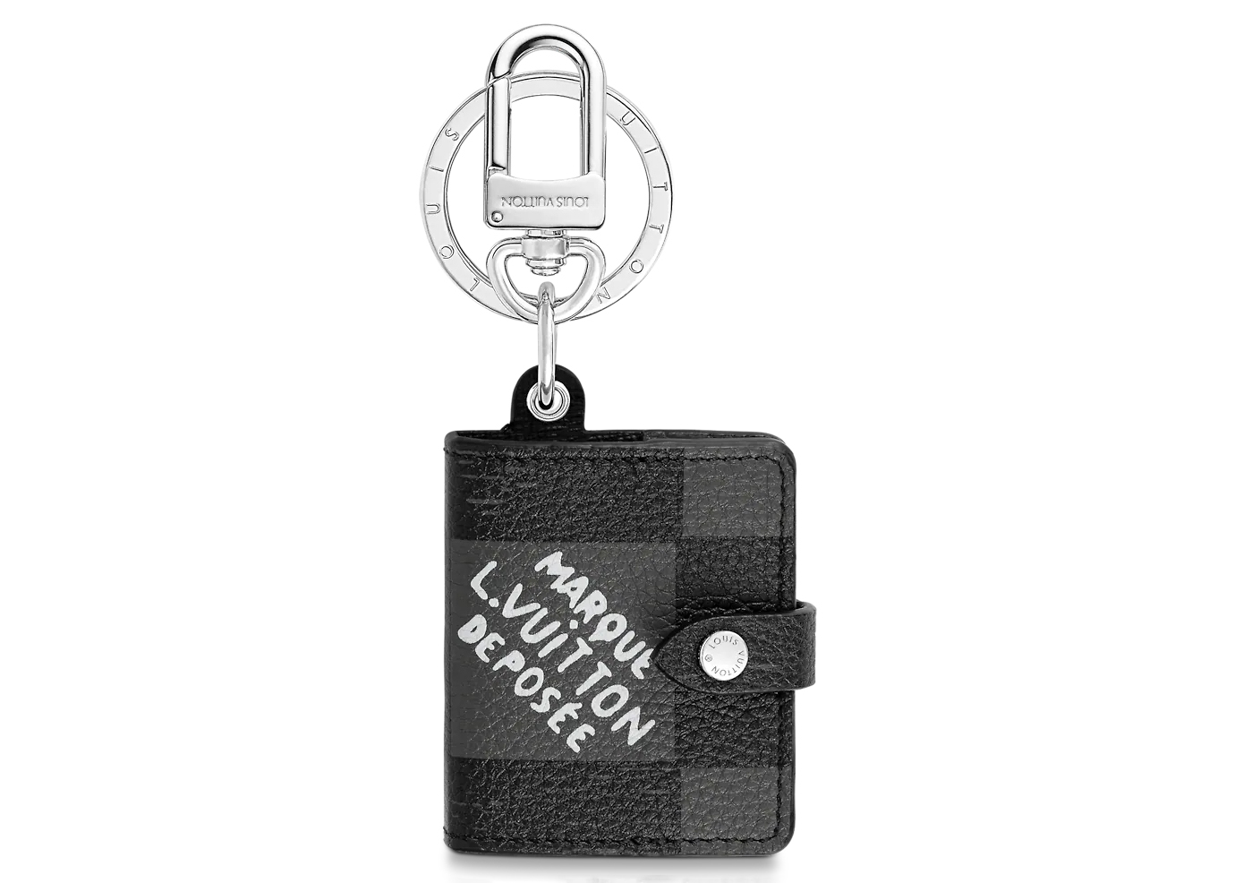 Louis Vuitton Damier Archives Notebook Bag and Charm Key Holder