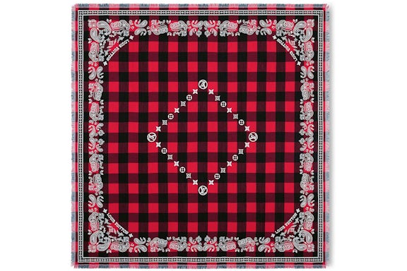 Louis Vuitton Damier Büffel Stola Rot
