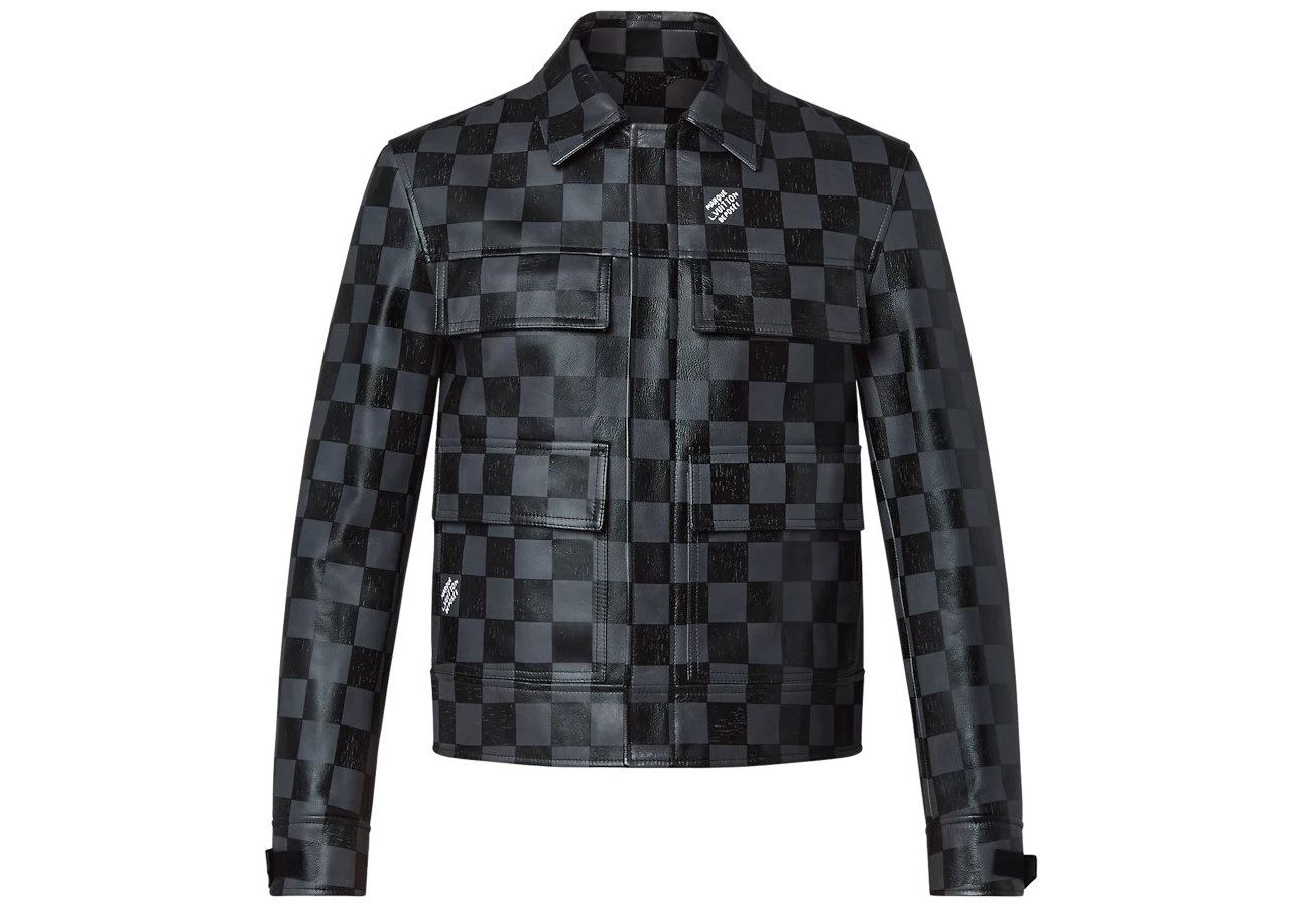 Louis Vuitton Black Synthetic Logo Quilted Bomber Jacket S Louis Vuitton   TLC