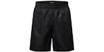 Pantalones cortos de natación Louis Vuitton Damier de nailon negros