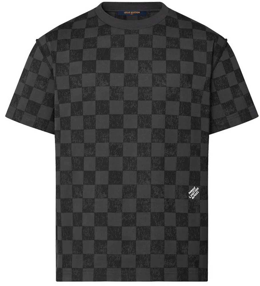 Louis Vuitton Damier T-shirt Dark Grey - FW21 Hombre - MX