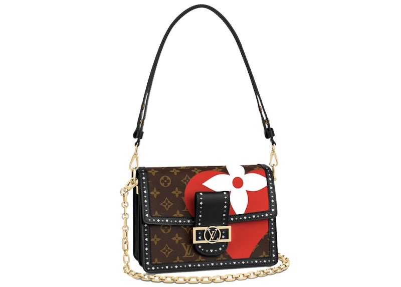 Louis Vuitton Dauphine MM Game On Monogram in Coated Canvas with