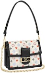 Louis Vuitton Dauphine MM Game On White