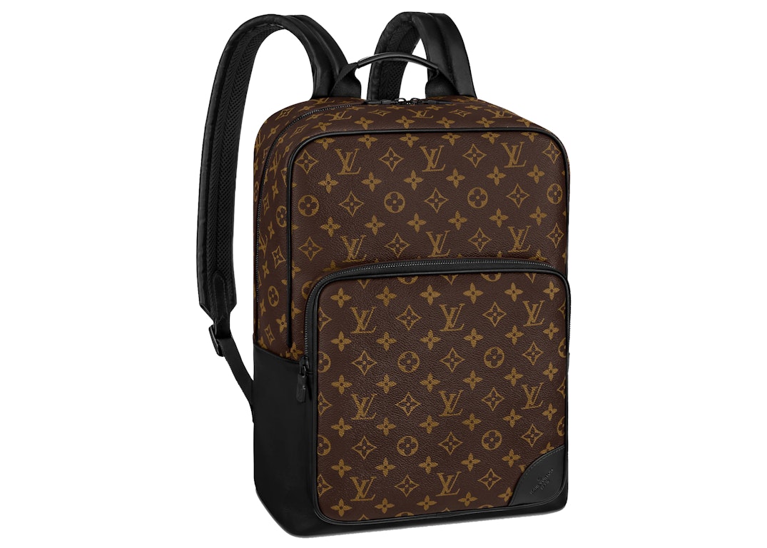 Pre-owned Louis Vuitton Dean Backpack Monogram Macassar