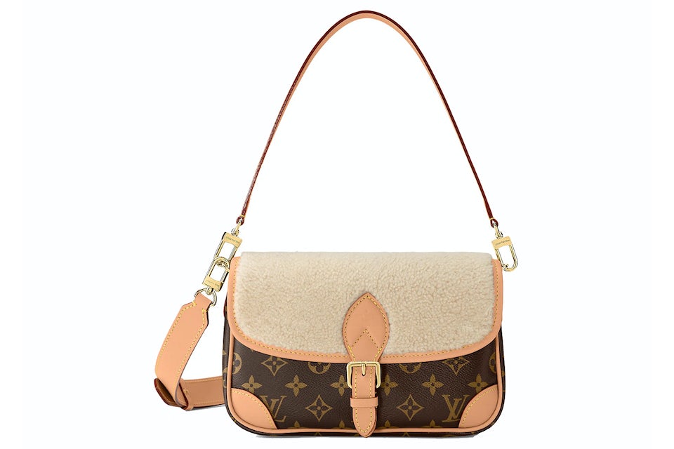 Louis Vuitton Diane Monogram Handbag Brown
