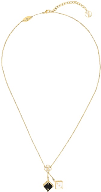 Louis Vuitton Dice Necklace Game On in Metal with Gold-tone - US