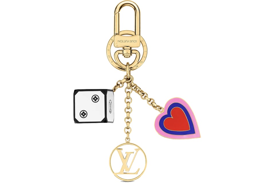 louis-vuitton charm and key holder