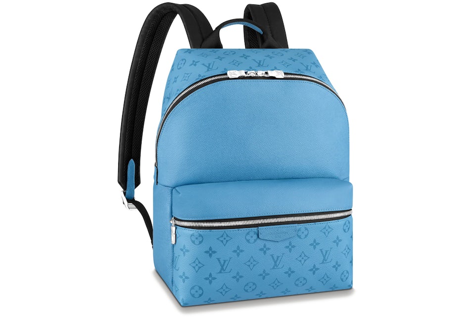 Louis Vuitton Discovery Backpack Denim in Coated Canvas/Cowhide Leather  with Silver-tone - US