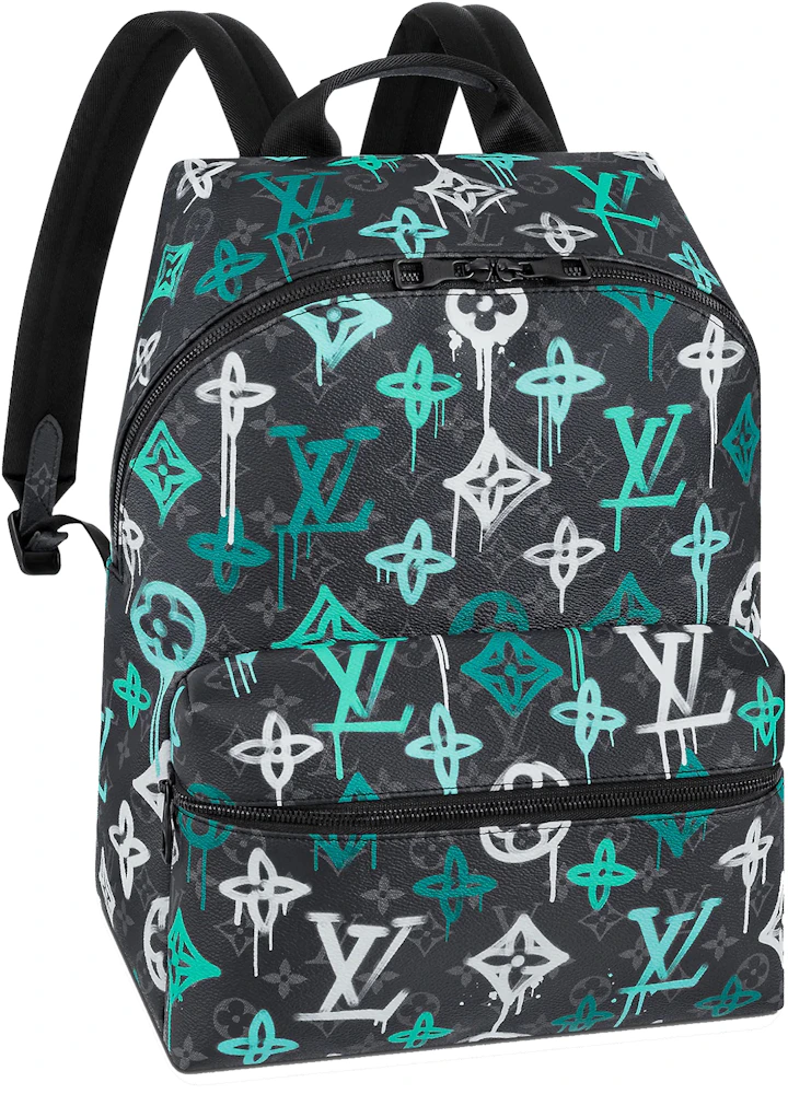 Louis Vuitton Discovery Bumbag LV Graffiti Multicolor in Coated
