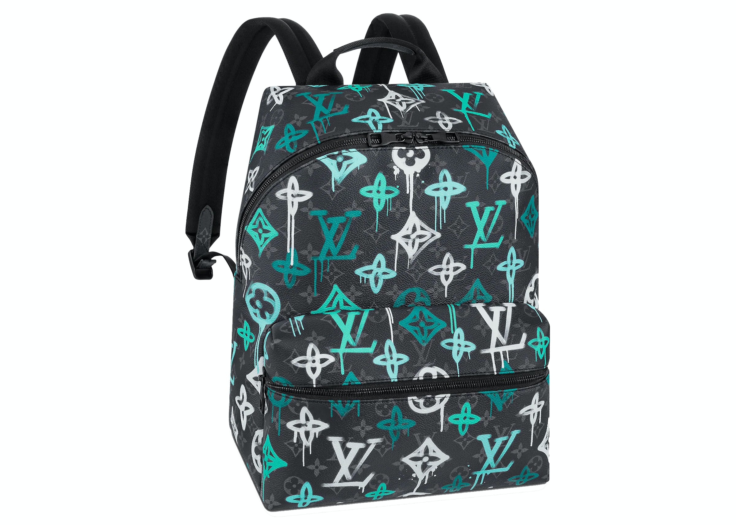 Louis Vuitton LV Unisex Dean Backpack Monogram Macassar Coated
