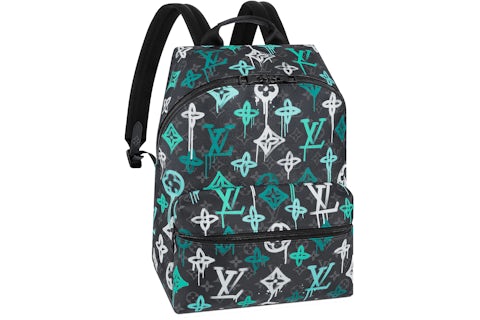 Louis Vuitton Discovery Rucksack LV Graffiti Multicolor in Coated