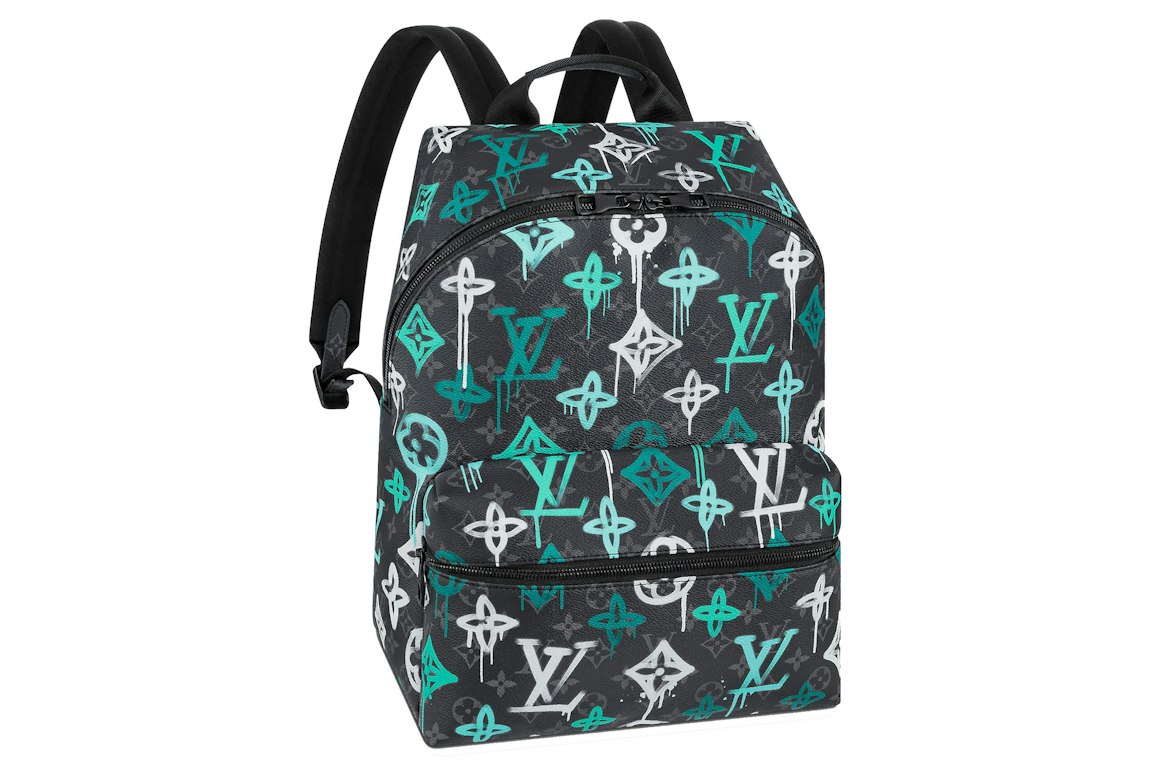 Pre-owned Louis Vuitton Discovery Backpack Lv Graffiti Multicolor