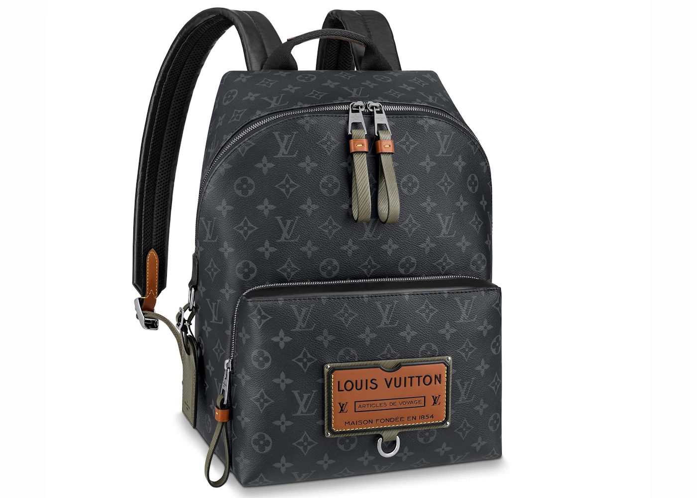 LOUIS VUITTON Monogram Eclipse Discovery Backpack FL2240 –