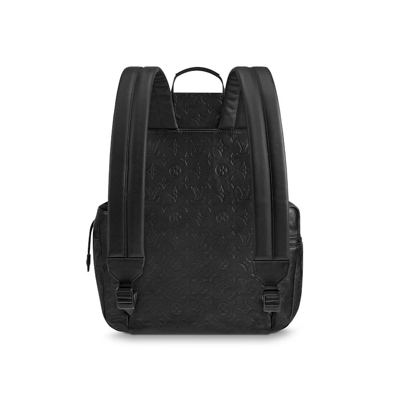 Louis Vuitton Discovery Backpack Monogram Shadow Black in Coated Canvas