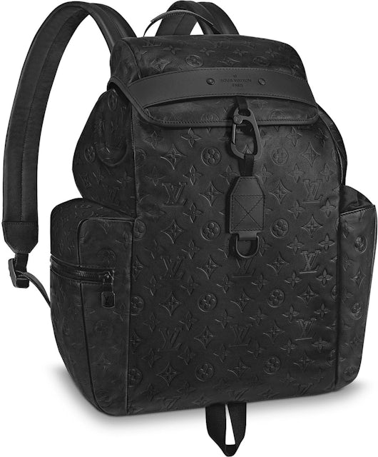 Louis Vuitton Discovery Backpack Monogram Shadow Black 9255