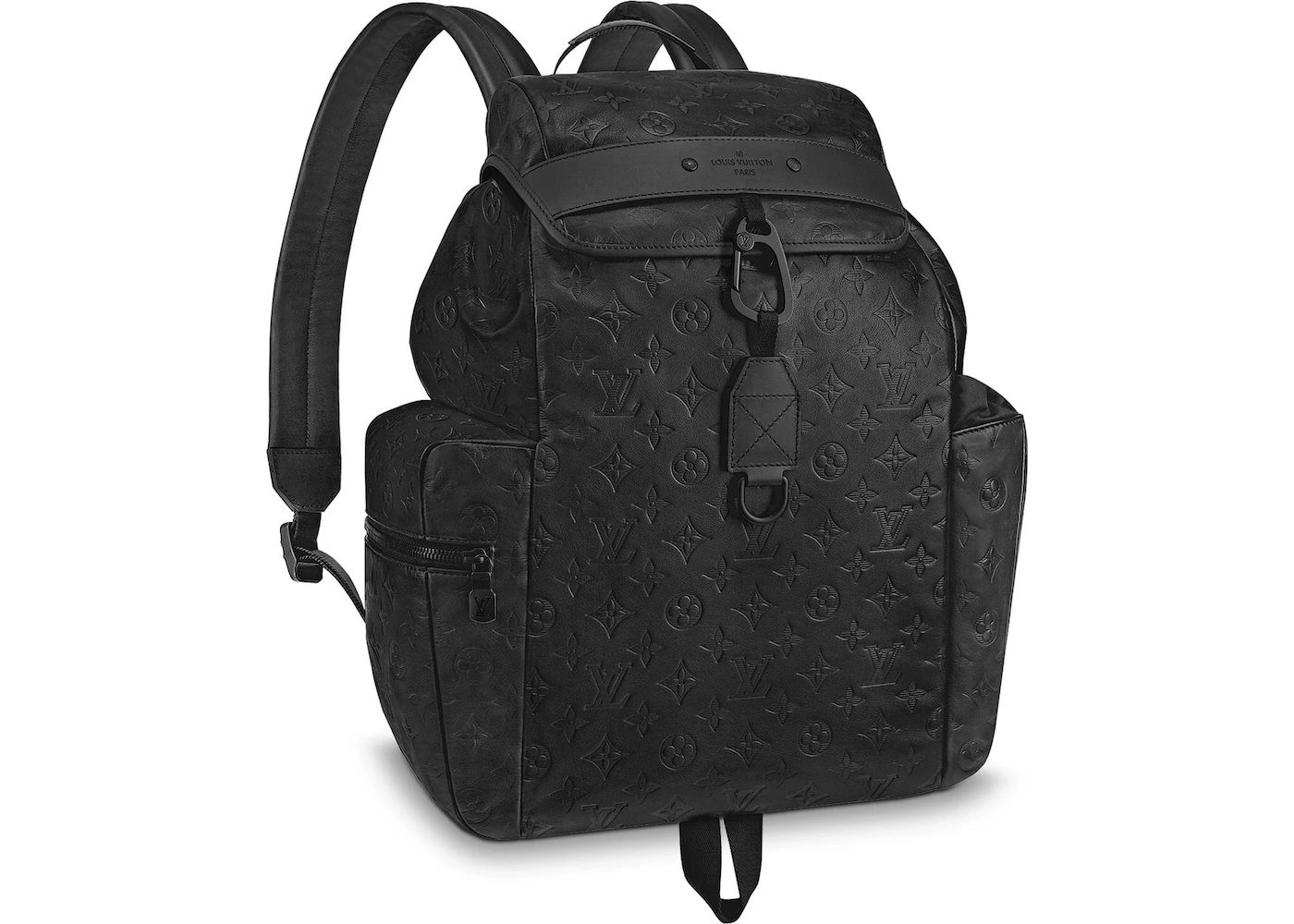 Shop Louis Vuitton Discovery Canvas Leather Logo Backpacks by CITYMONOSHOP