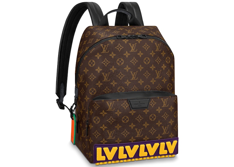 Black red clearance louis vuitton backpack