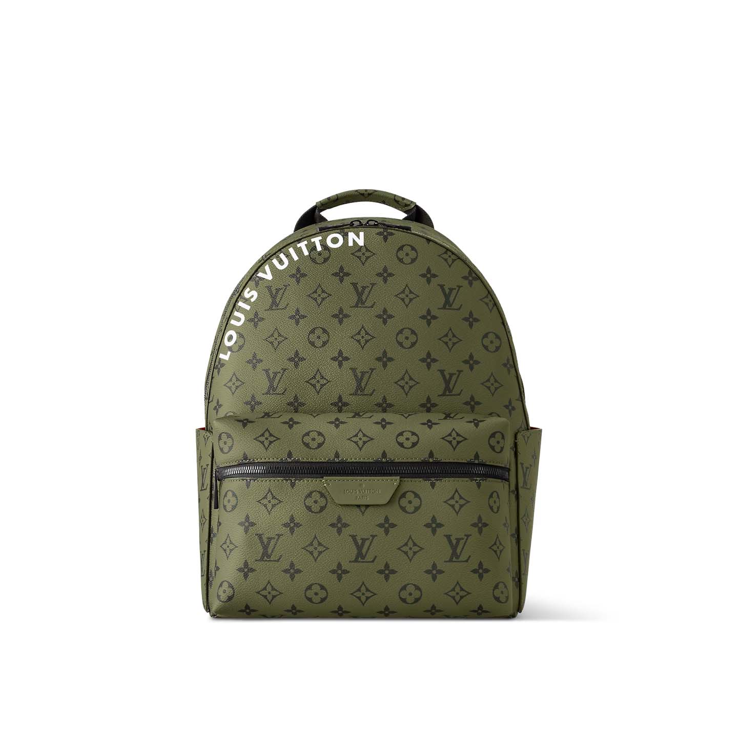 Louis Vuitton Discovery Backpack PM Khaki Green/Vermillion Red