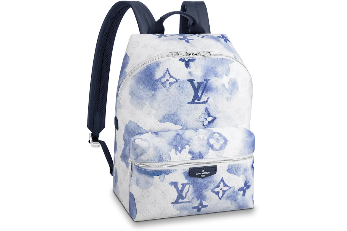 Louis Vuitton Discovery Backpack PM Monogram Watercolor Blue