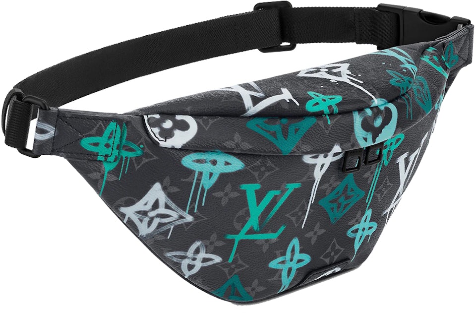 Louis Vuitton Discovery Bumbag LV Graffiti Multicolor in Coated