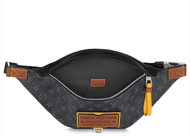 Louis Vuitton Discovery Bumbag Monogram Eclipse Gaston Label Savane