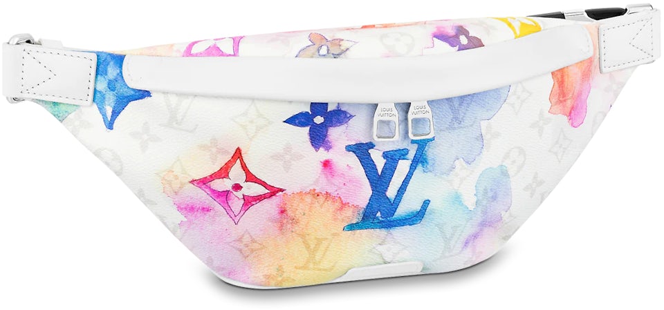 Louis Vuitton Discovery Bumbag Monogram Watercolor in Canvas with  Silver-tone - GB