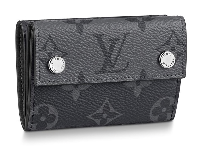 Louis Vuitton Discovery Compact Wallet Monogram Eclipse Reverse 