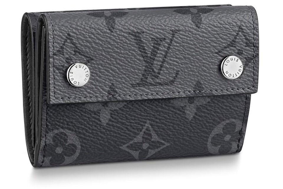 Louis Vuitton Discovery Compact Wallet Monogram Eclipse Reverse
