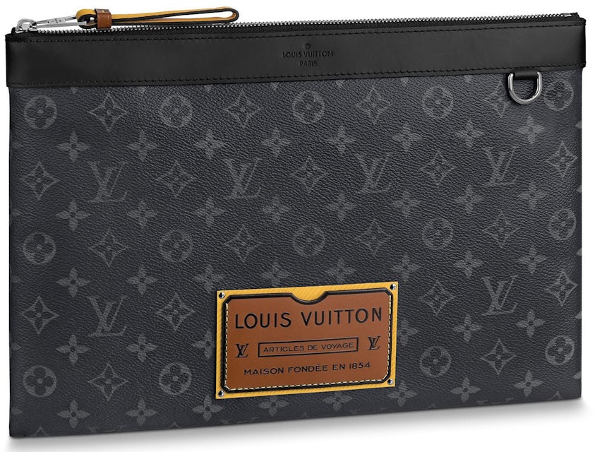 Louis Vuitton, Bags, Louis Vuitton Monogram Eclipse Discovery Pochette
