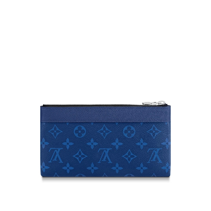 Louis Vuitton Discovery Pochette Monogram Pacific Taiga PM Blue in