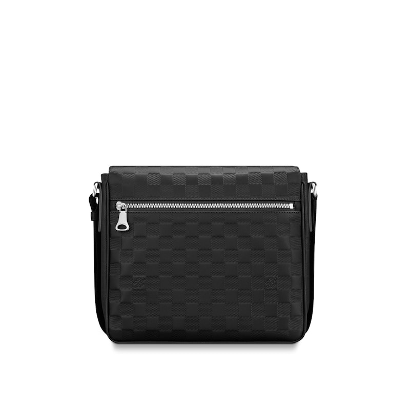 Louis Vuitton District Damier Infini PM Onyx in Coated Canvas with 