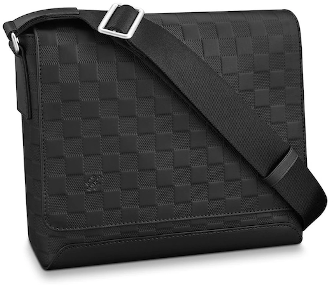 Louis Vuitton District Damier Infini PM Onyx in Coated Canvas with