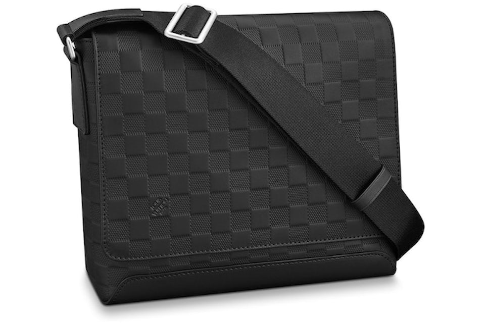 Louis Vuitton District Messenger Damier Graphite Alps PM in Coated Canvas  with Silver-tone - US